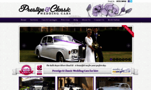 Prestigeandclassicweddingcars.co.uk thumbnail