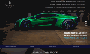 Prestigeautotraders.com.au thumbnail