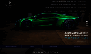 Prestigeautotradersnorthshore.com.au thumbnail