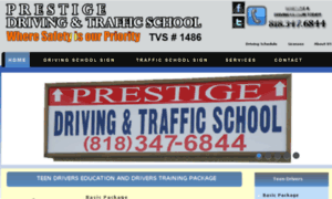 Prestigedrivingschool.com thumbnail