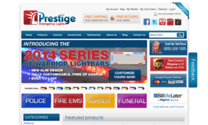 Prestigeemergencylights.com thumbnail