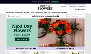 Prestigeflowers.co.uk thumbnail