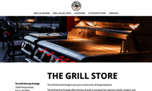 Prestigegrillstore.com thumbnail