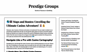 Prestigegroups.in thumbnail