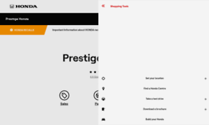 Prestigehonda.com.au thumbnail