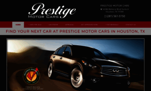 Prestigemotorcarstx.com thumbnail