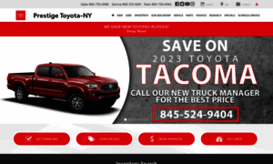 Prestigetoyota-ny.com thumbnail