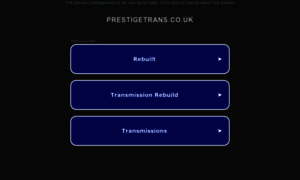 Prestigetrans.co.uk thumbnail