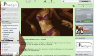Prestigio-lingerie.fr thumbnail