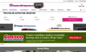 Prestongmsuperstore.com thumbnail