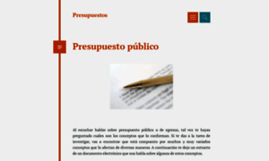 Presupuestosunivia.wordpress.com thumbnail
