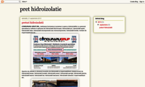 Pret-hidroizolatie.blogspot.ro thumbnail