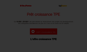 Pretcroissancetpe-iledefrance.bpifrance.fr thumbnail