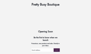 Prettybusyboutique.com thumbnail