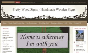 Prettywoodsigns.com thumbnail