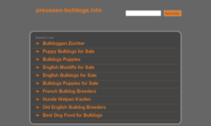 Preussen-bulldogs.info thumbnail