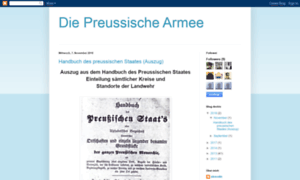 Preussische-armee.blogspot.com thumbnail