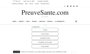 Preuvesante.com thumbnail