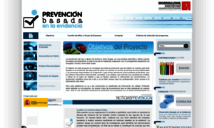 Prevencionbasadaenlaevidencia.net thumbnail