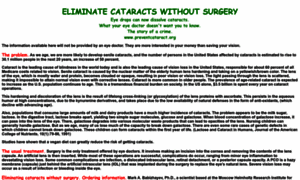 Preventcataract.org thumbnail