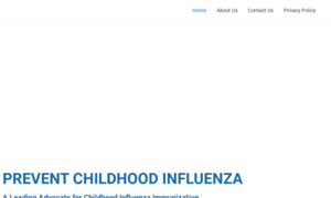 Preventchildhoodinfluenza.org thumbnail