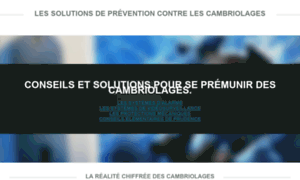 Prevention-cambriolage.fr thumbnail