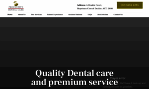 Preventivedentalcare.com.au thumbnail