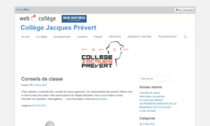 Prevert-noisylesec.webcollege.fr thumbnail