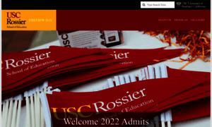 Previewday.rossier.usc.edu thumbnail