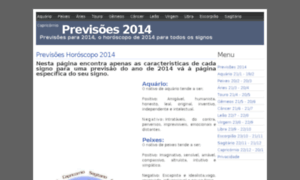 Previsoeshoroscopo2014.com thumbnail