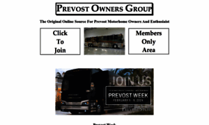 Prevostownersgroup.com thumbnail