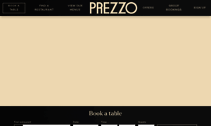 Prezzorestaurants.co.uk thumbnail