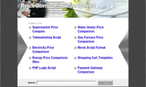 Pricecomparisonscript.net thumbnail