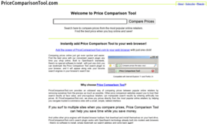 Pricecomparisontool.com thumbnail