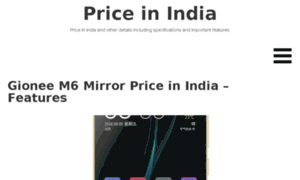 Priceinindia.net.in thumbnail