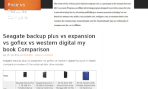 Pricevsfeaturescompare.com thumbnail
