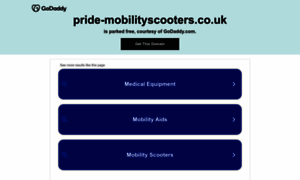 Pride-mobilityscooters.co.uk thumbnail