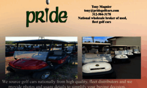 Pridegolfcars.com thumbnail