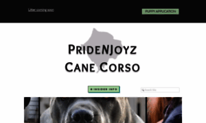 Pridenjoyzcanecorso.com thumbnail