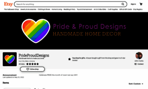 Prideprouddesigns.com thumbnail