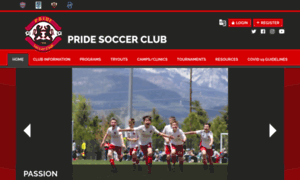 Pridesoccer.com thumbnail