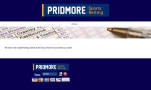 Pridmorebookmakers.co.uk thumbnail