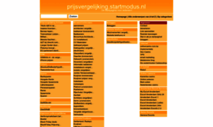Prijsvergelijking.startmodus.nl thumbnail