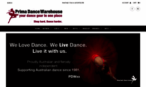 Primadancewarehouse.com.au thumbnail