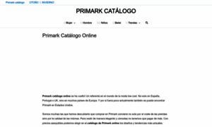 Primarkcatalogo.com thumbnail