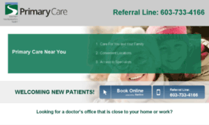 Primarycare.snhhs.org thumbnail