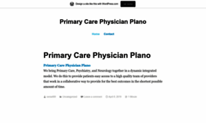 Primarycarephysicianplano.wordpress.com thumbnail