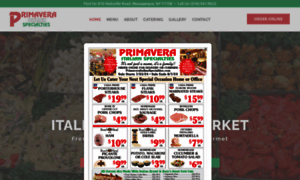 Primaveraitalianspecialties.com thumbnail