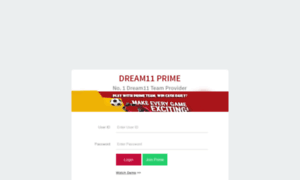 Prime.dream11team.com thumbnail
