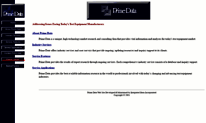 Primedata.com thumbnail